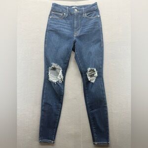 Good American Women’s Always Fits Good Legs Skinny Stretch Jeans  GL226LTD 6-12